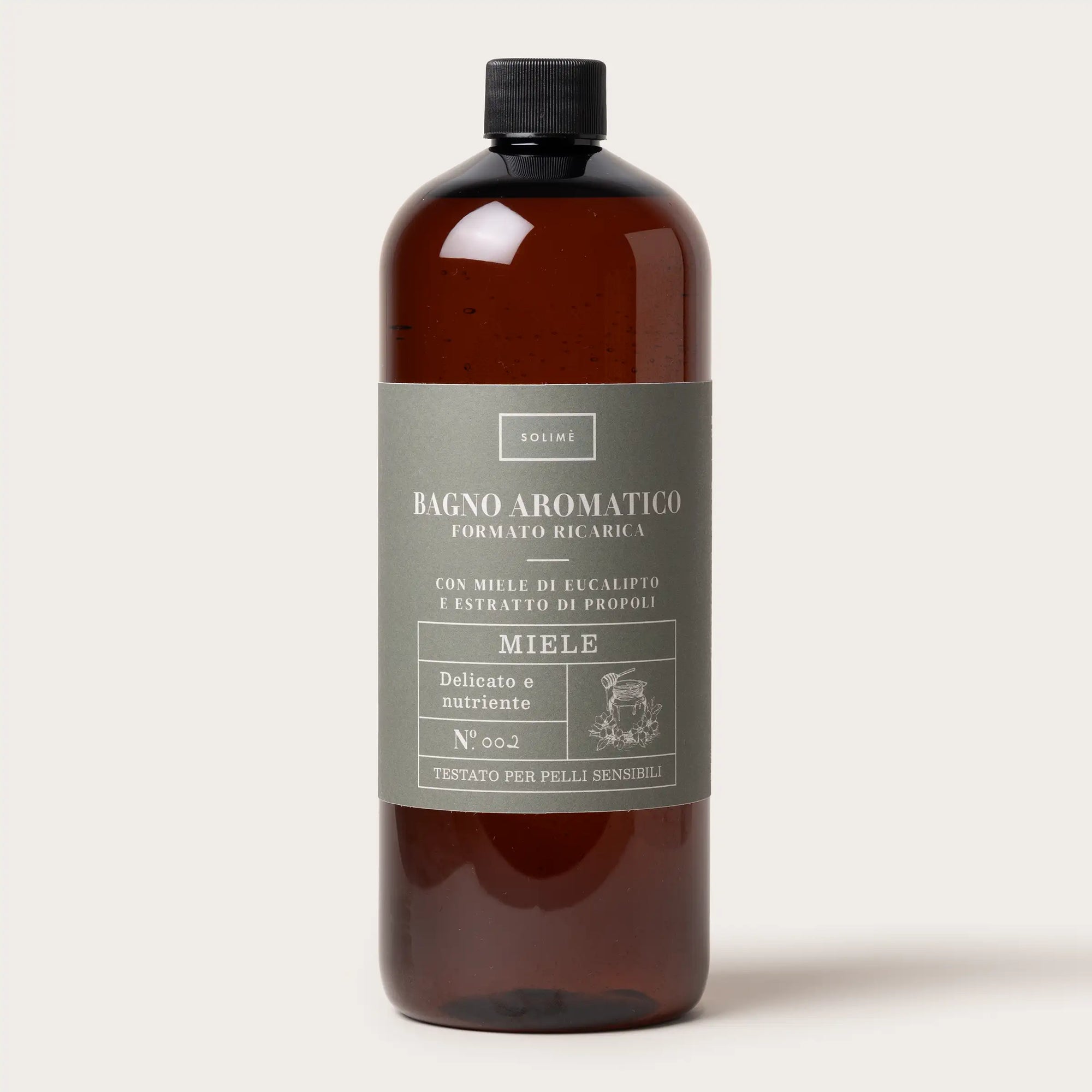 Bagnoschiuma aromatico naturale al miele