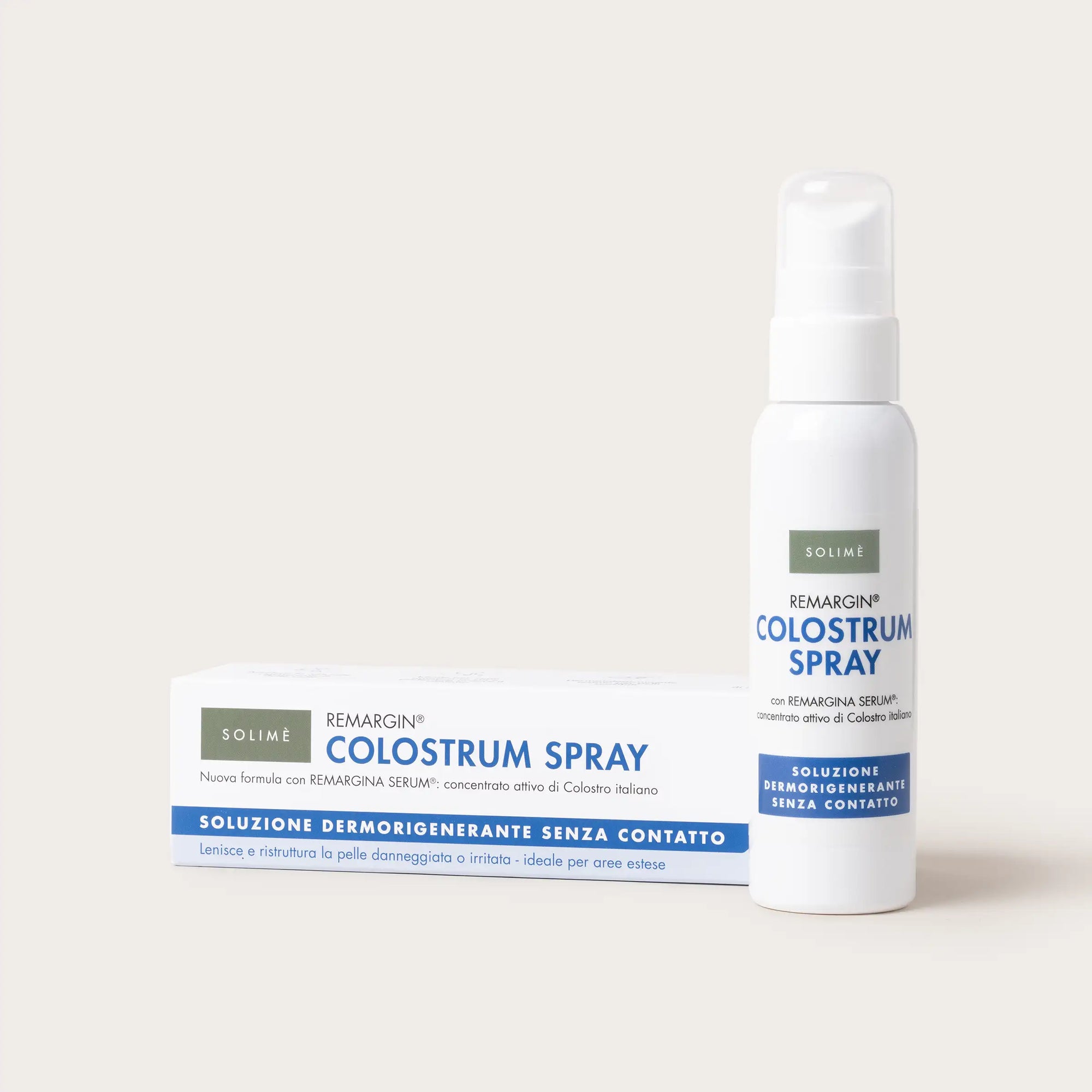 Remargin® Colostrum Spray dermorigenerante senza contatto, a base di colostro 100% italiano